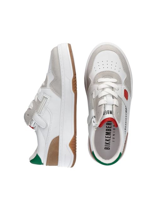 Sneakers Stringate BIKKEMBERGS | 21335BIANCO MULTICOLOR